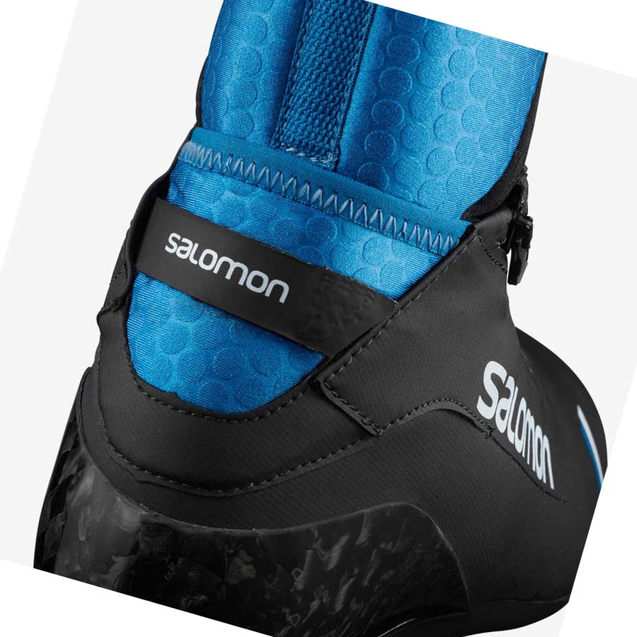 Salomon S/RACE CLASSIC PROLINK Síbakancs Férfi Fekete Kék | HU 2739GSO